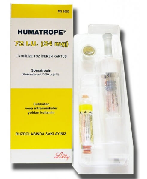 Humatrope (Somatropina) – 72 UI (24 mg) – Eli Lilly