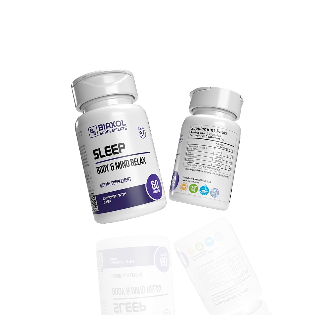 Sleep (60 capsules) Biaxol Supplements