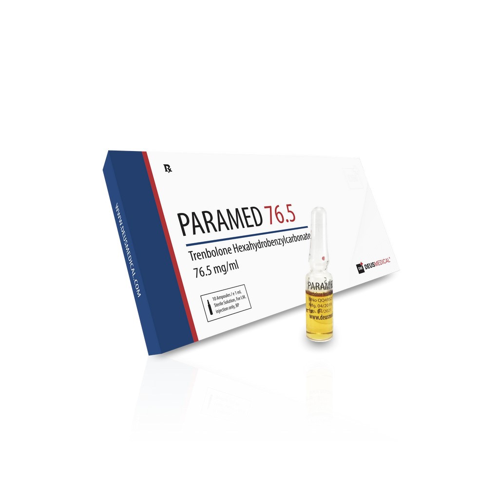 PARAMED 76.5 (Trenbolone Hexahydrobenzylcarbonate) 76.5 mg Deus Medical