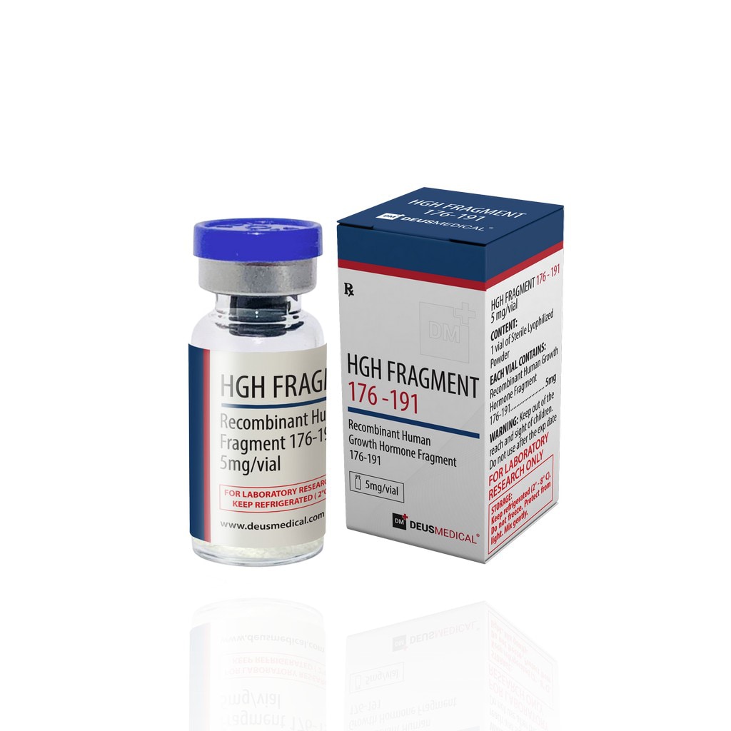 HGH FRAGMENT 176-191 (Recombinant Human Growth Hormone Fragment 176-191) 5 mg Deus Medical