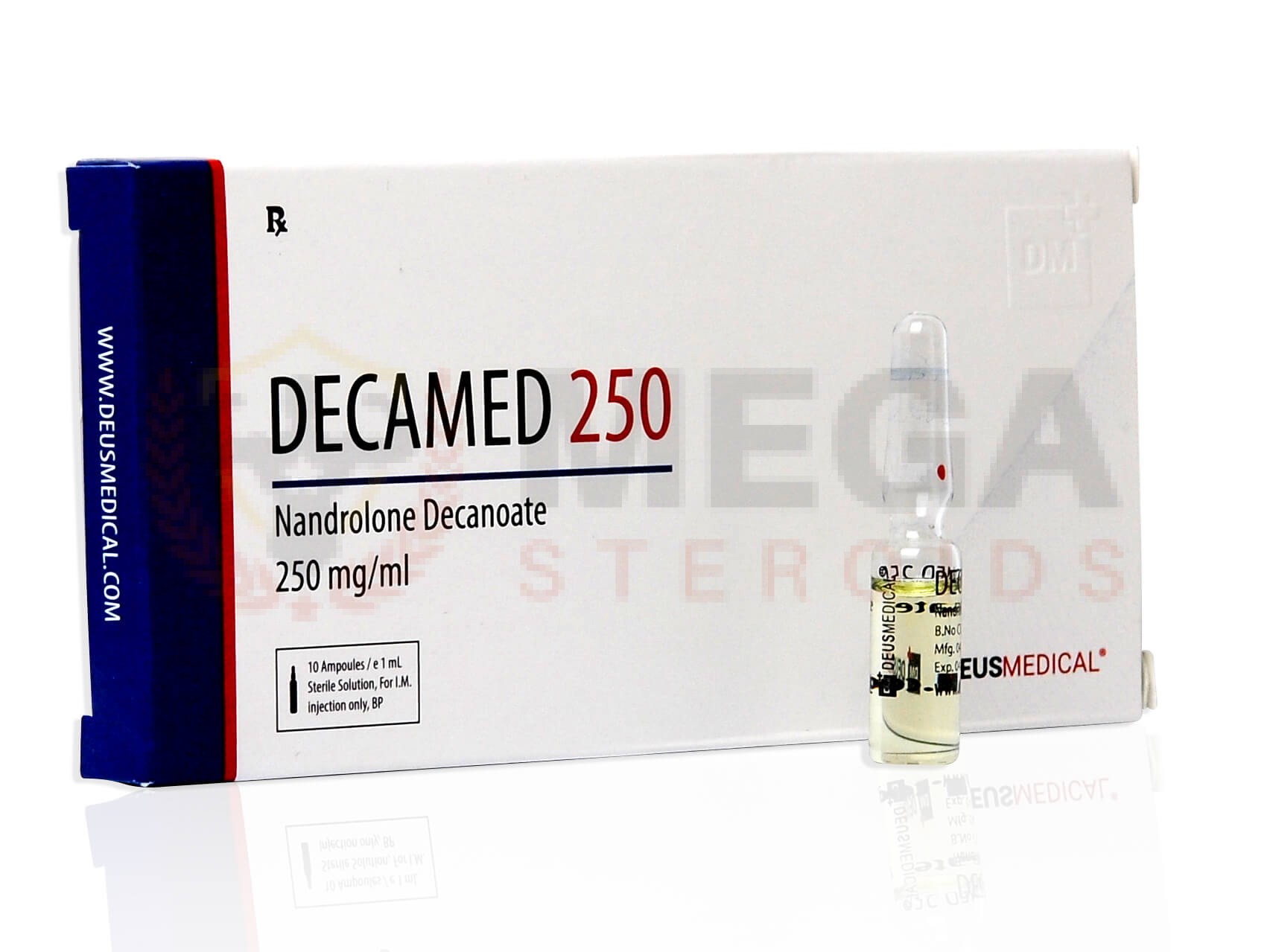 DECAMED 250 (Nandrolone Decanoato) – 10amps da 1ml – DEUS-MEDICAL