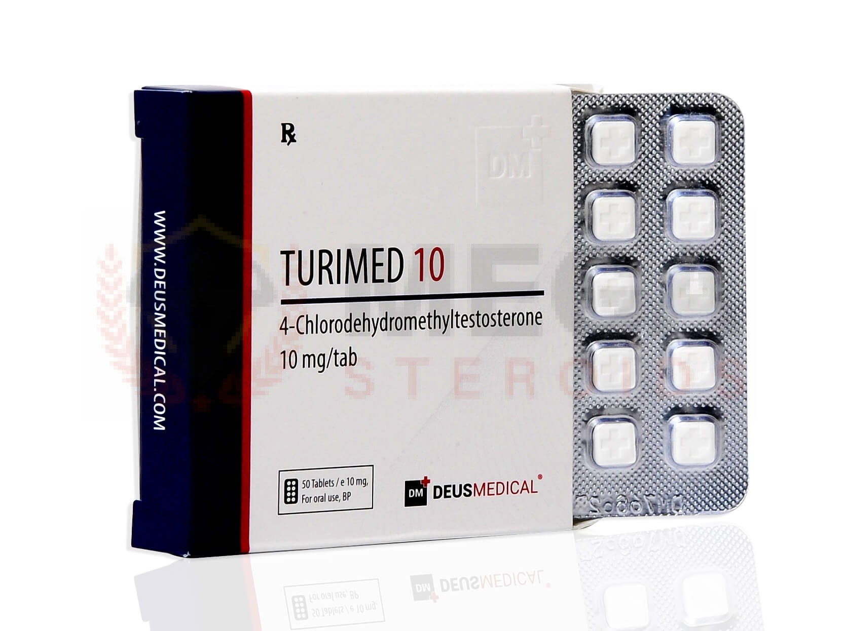 TURIMED 10 (Turinabol) – 50 compresse da 10 mg – DEUS-MEDICAL