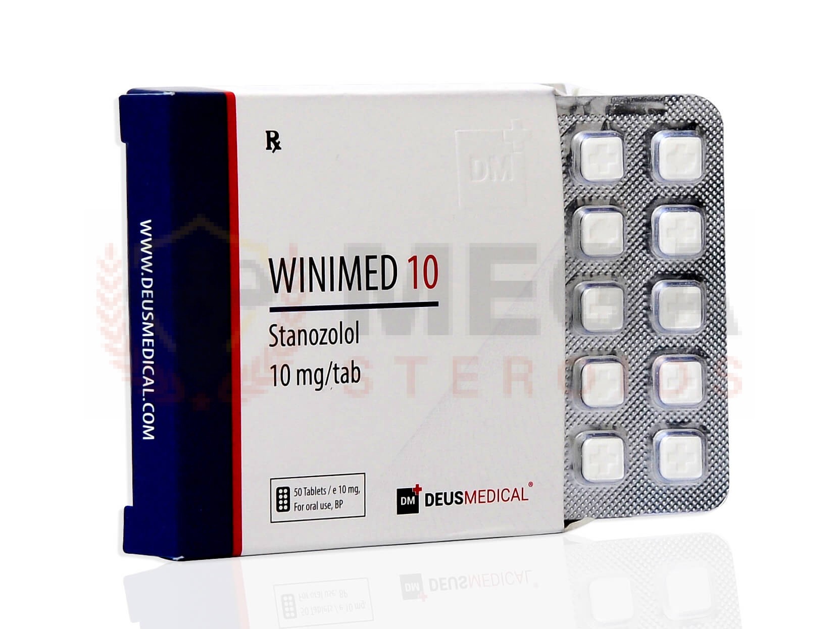 WINIMED 10 (Stanozolol) – 50 compresse da 10 mg – DEUS-MEDICAL