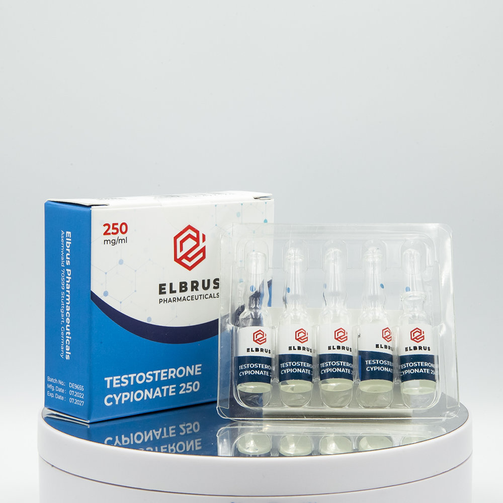 Testosterone Cypionate 250 mg Elbrus Pharmaceuticals