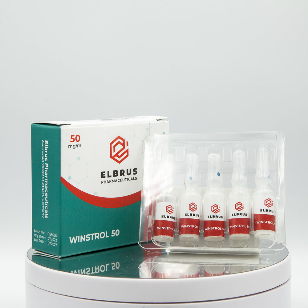 Winstrol (Stanozolol Injectable) 50 mg Elbrus Pharmaceuticals