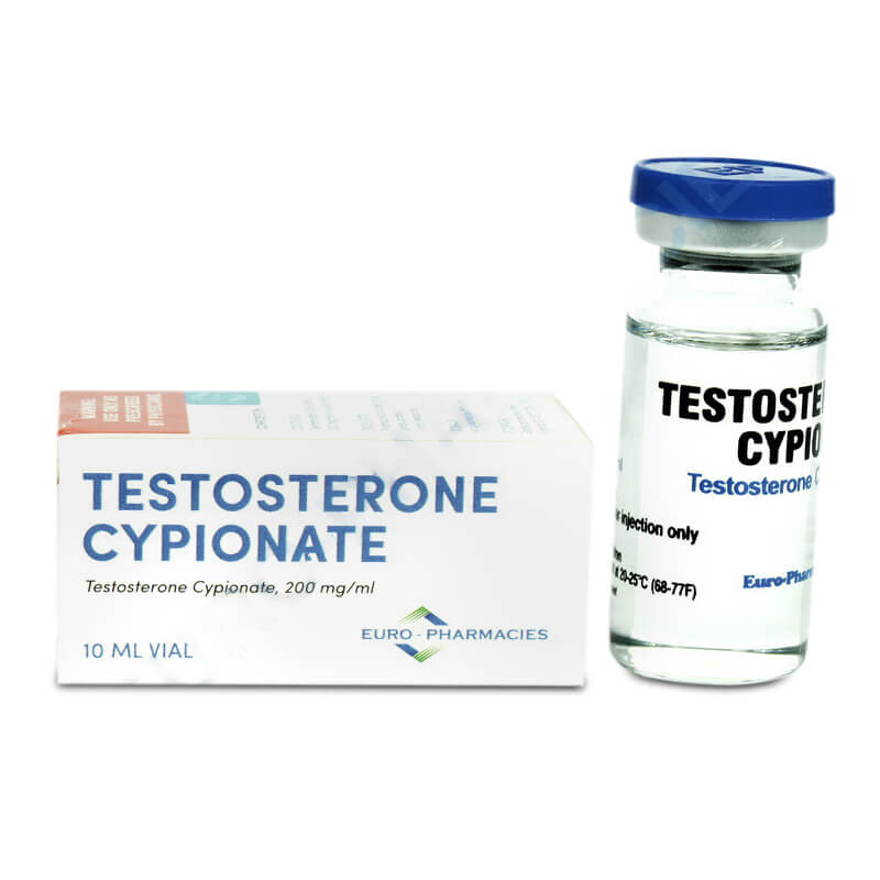 Testosterone Cypionate 200mg/ml – 10ml – Euro Farmacie – USA Domestic