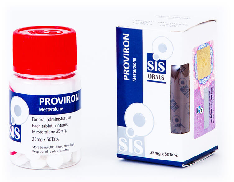 Proviron 50 compresse 25 mg – SIS LABS