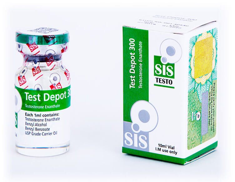 Test Depot 300 flaconcino da 10ml 300mg – SIS LABS