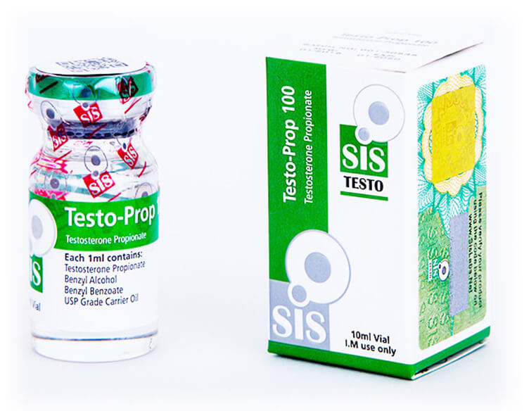 Testo Prop 100 flaconcino da 10ml 100mg – SIS LABS