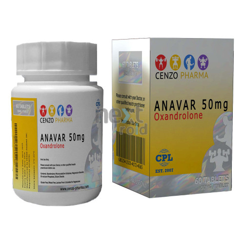 Anavar 50 – Cenzo Pharma