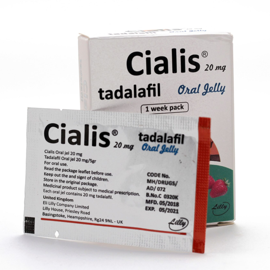 Cialis jelly 20 mg Eli Lilly