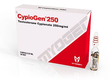 CypioGen 250 (Testosterone Cipionato) – 250 mg/ml – 5 amp da 1ml – MyoGen