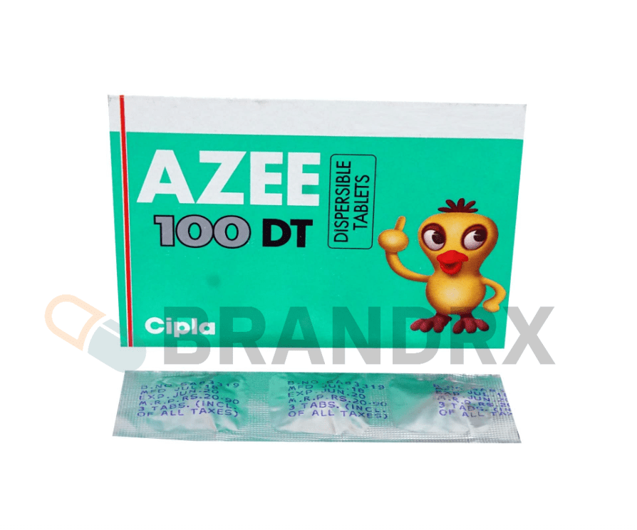 Azee DT 100 mg Cipla