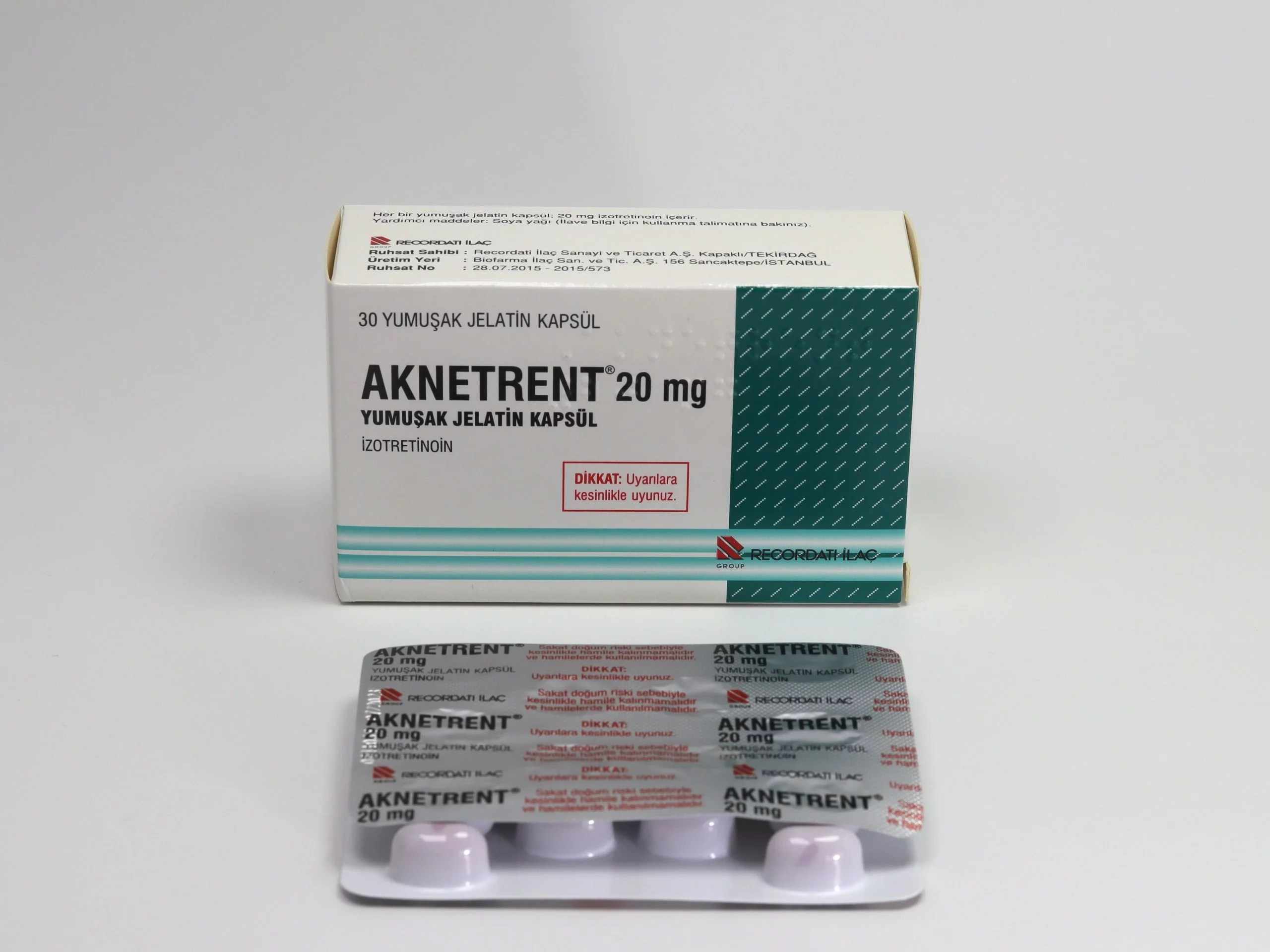 Aknetrent (Accutane) 20mg Pharmaceutical