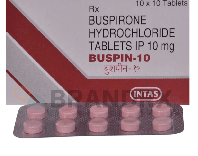 Buspin 10 mg Intas Pharmaceuticals