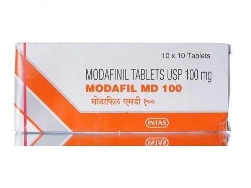 Modafil MD 100 mg Intas Pharmaceuticals