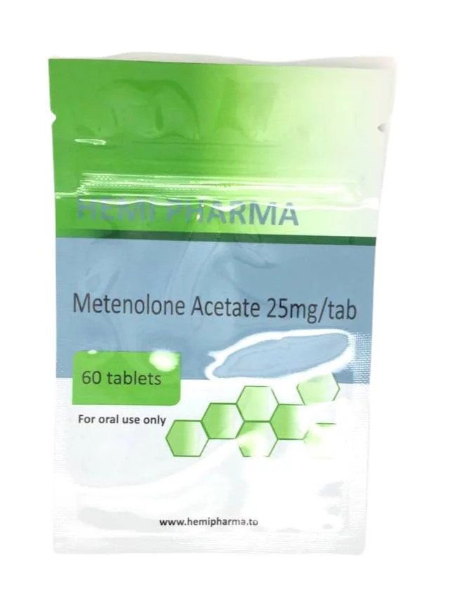 Methenolone Acetate 25mg/tab HEMI PHARMA