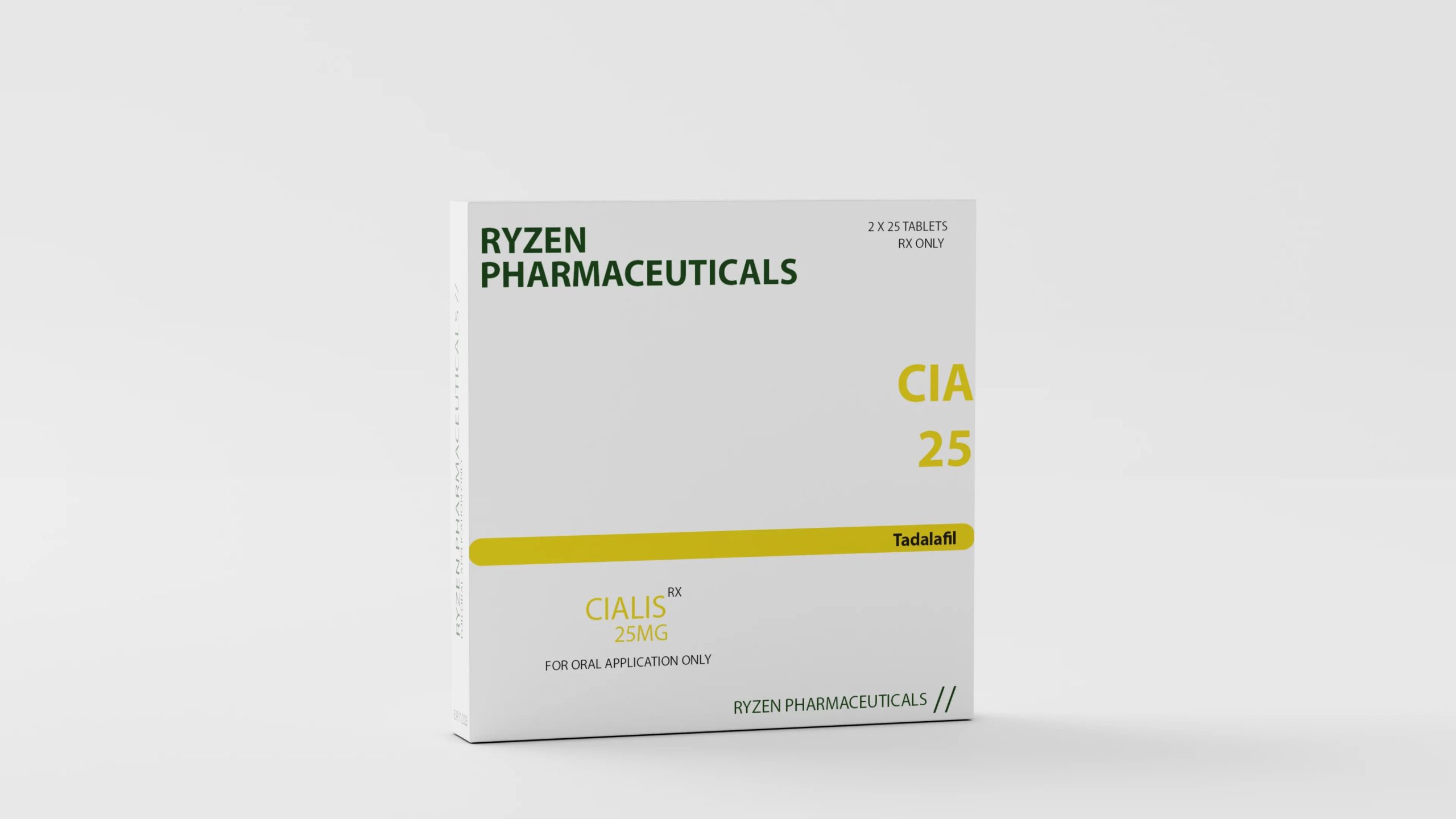 Cialis 25mg Ryzen Pharmaceuticals
