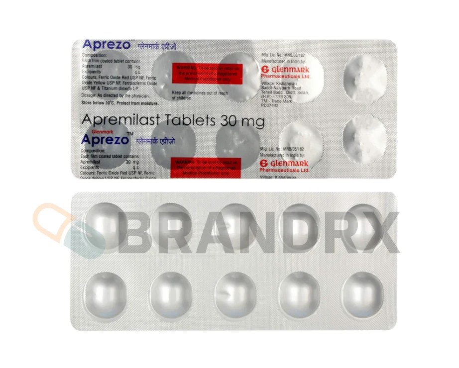 Aprezo 30 mg Glenmark Pharmaceuticals Ltd.
