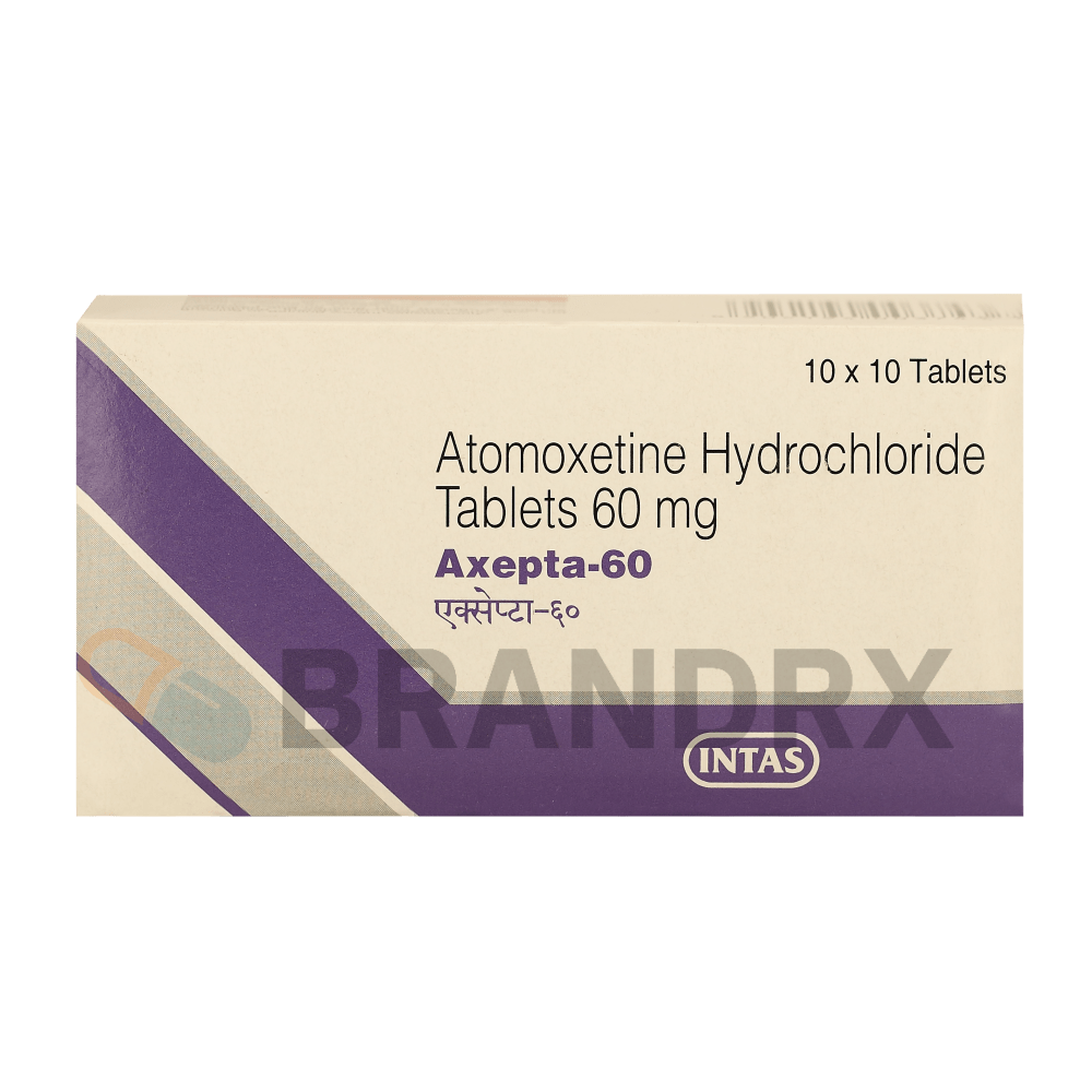 Axepta 60 mg Intas Pharmaceuticals