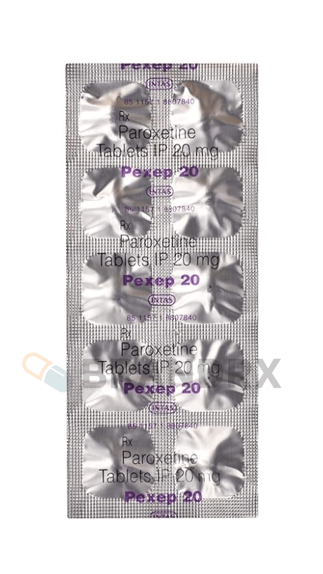 Pexep 20 mg Intas Pharmaceuticals