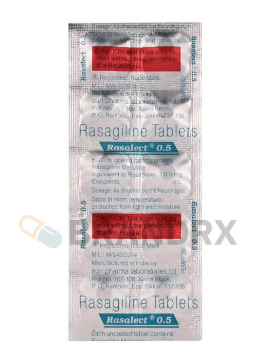 Rasalect 0.5 mg Sun Pharmaceuticals Industries