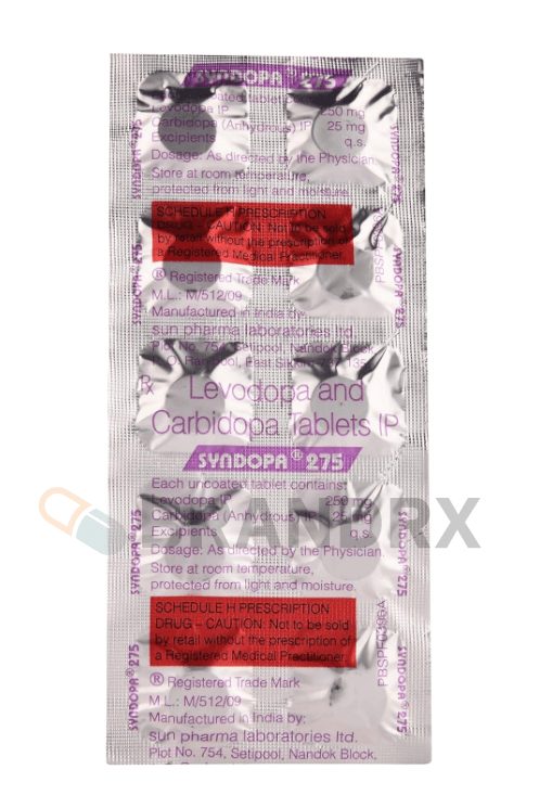 Syndopa 275 mg Sun Pharmaceuticals Industries