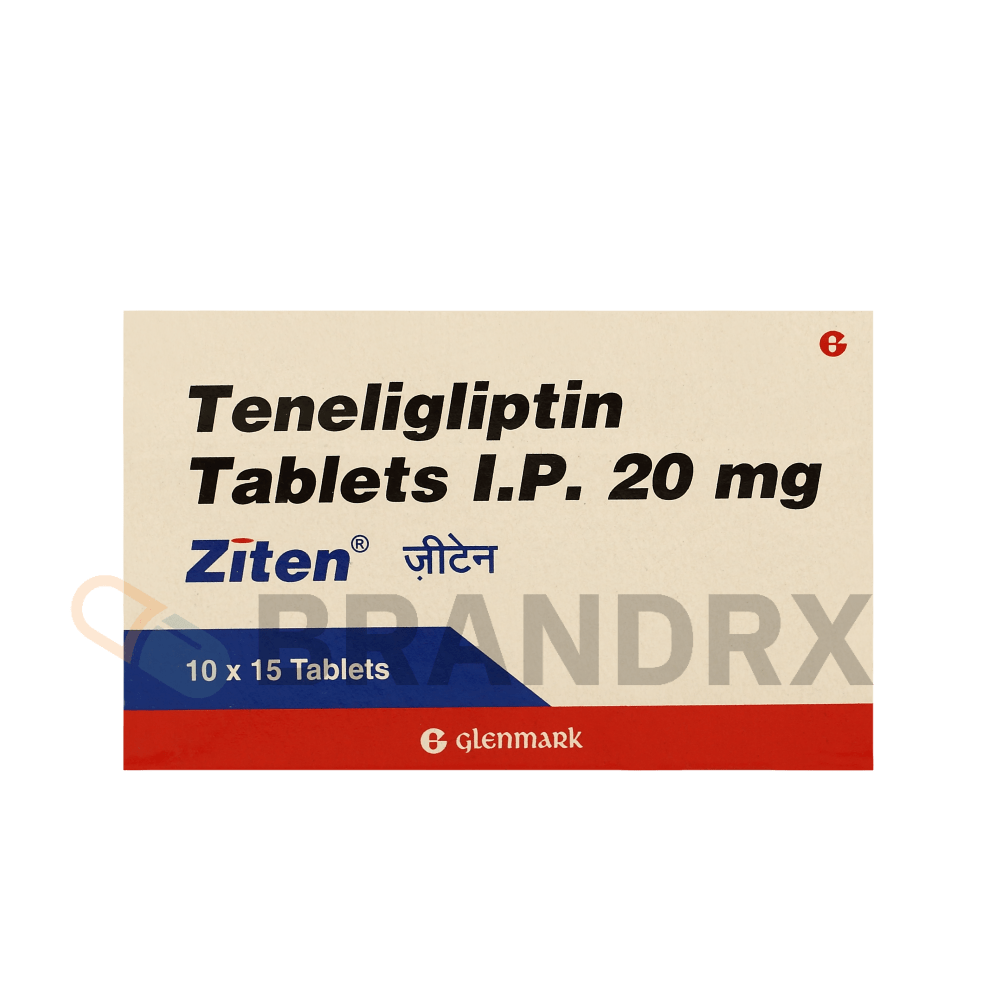 Ziten 20 mg Glenmark Pharmaceuticals Ltd.