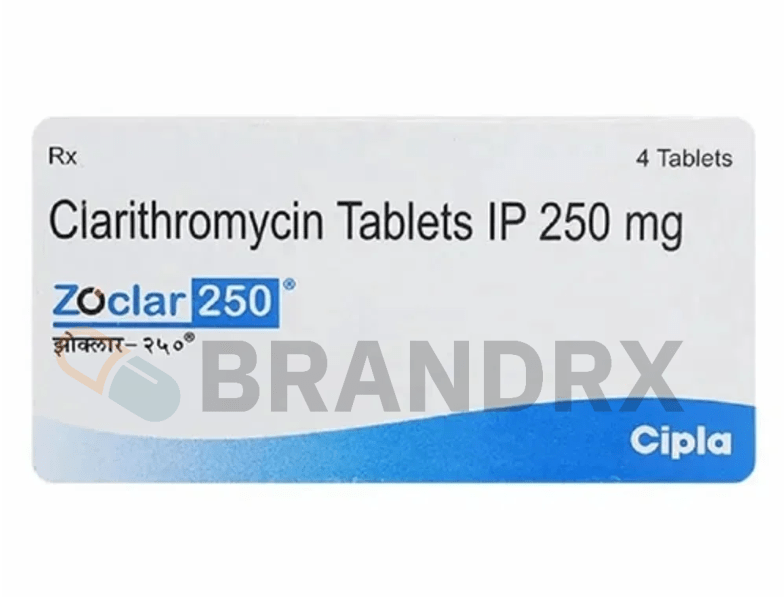 Zoclar 250 mg Cipla