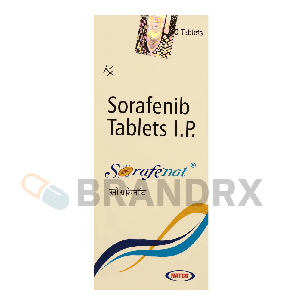 Sorafenat 200 mg Natco Pharmaceuticals Ltd.