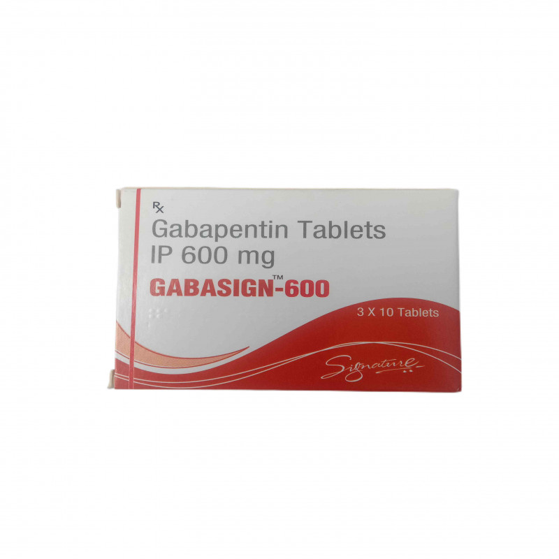 Gabasign 600 mg Signature Pharmaceuticals Ltd.