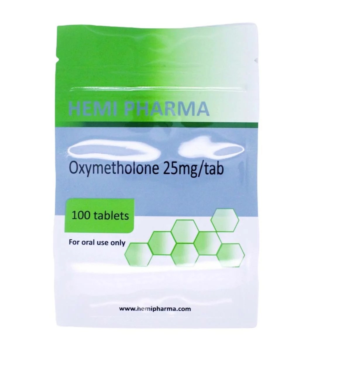 Oxymetholone 25mg/tab HEMI PHARMA