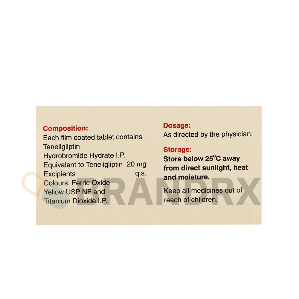 Ziten 20 mg Glenmark Pharmaceuticals Ltd.