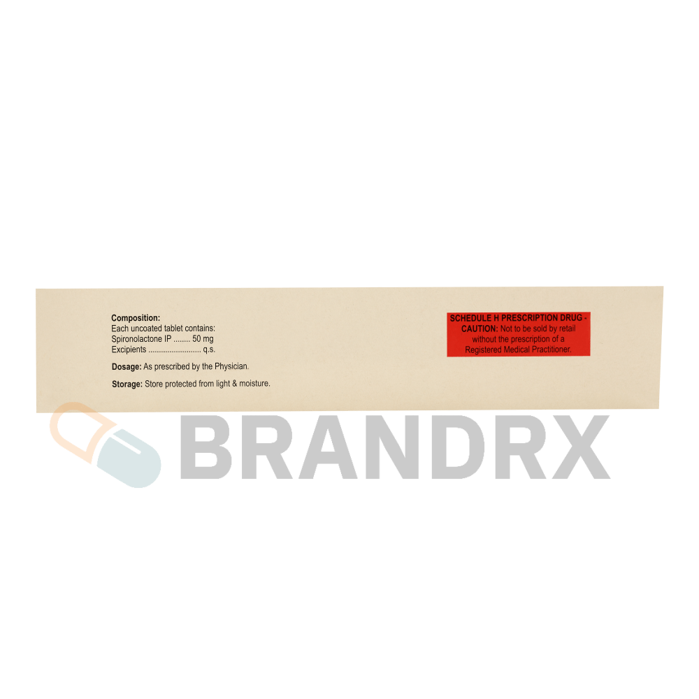 Aldactone 50 mg RPG Life Sciences Ltd.