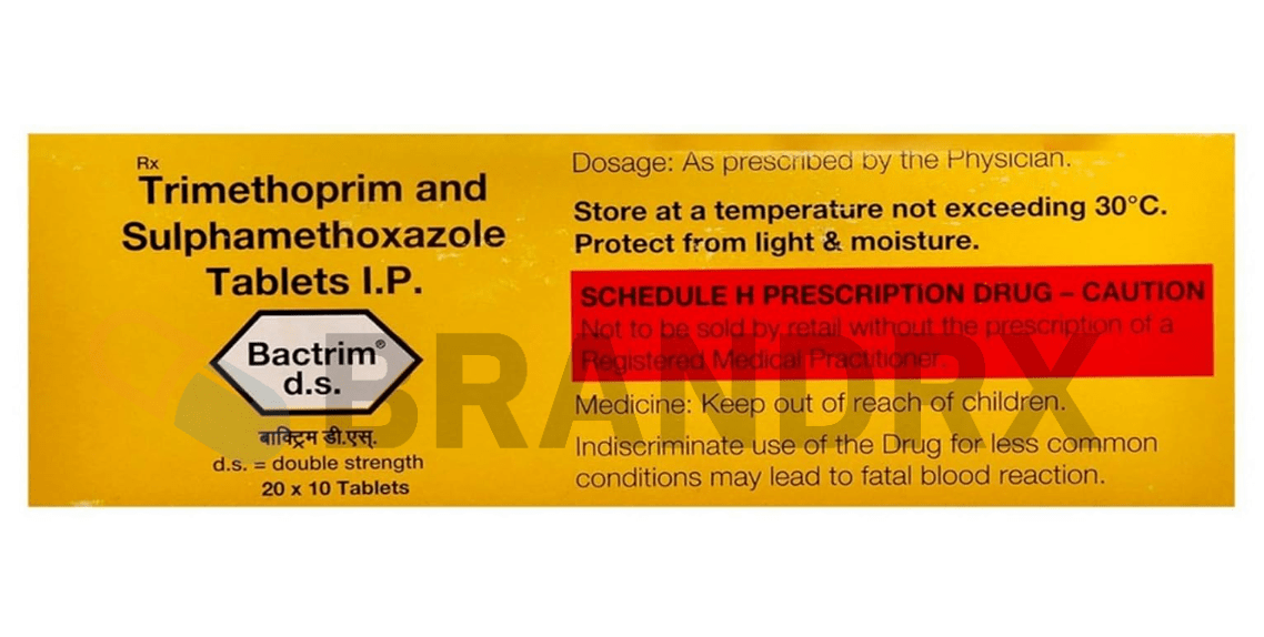 Bactrim DS 160/800 mg Abbott Healthcare Pvt. Ltd.