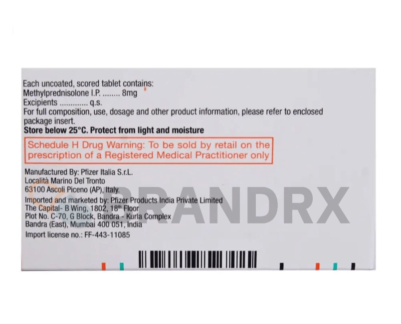 Medrol 8 mg Pfizer