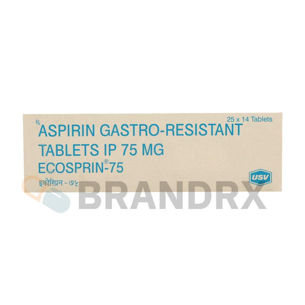 Ecosprin 75 mg USV Private Ltd.