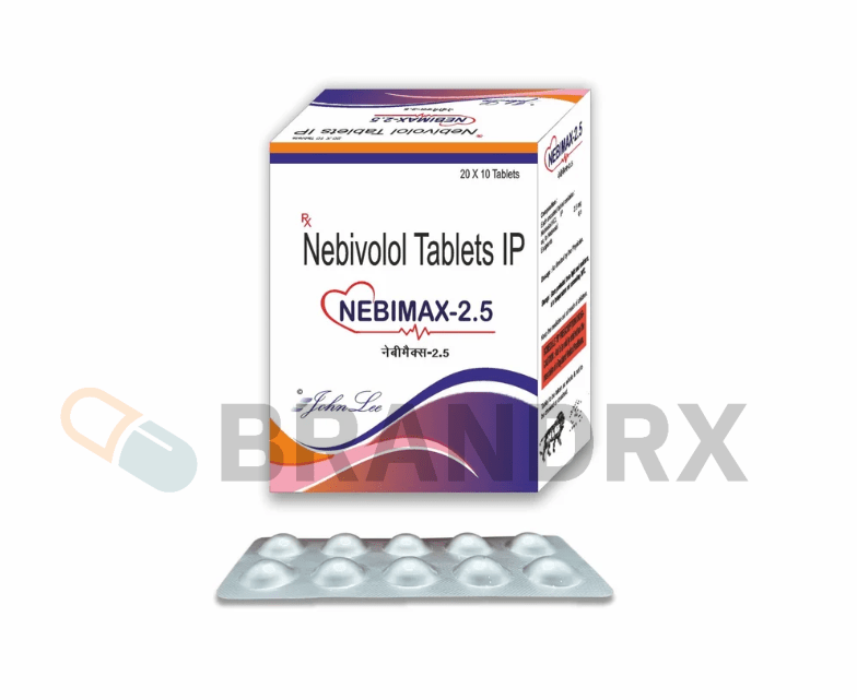 Nebimax 2.5 mg Johnlee Pharmaceuticals