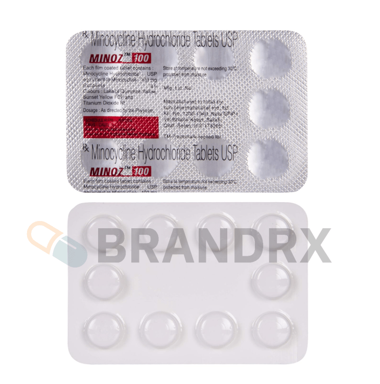 Minoz 100 mg Sun Pharmaceuticals Industries
