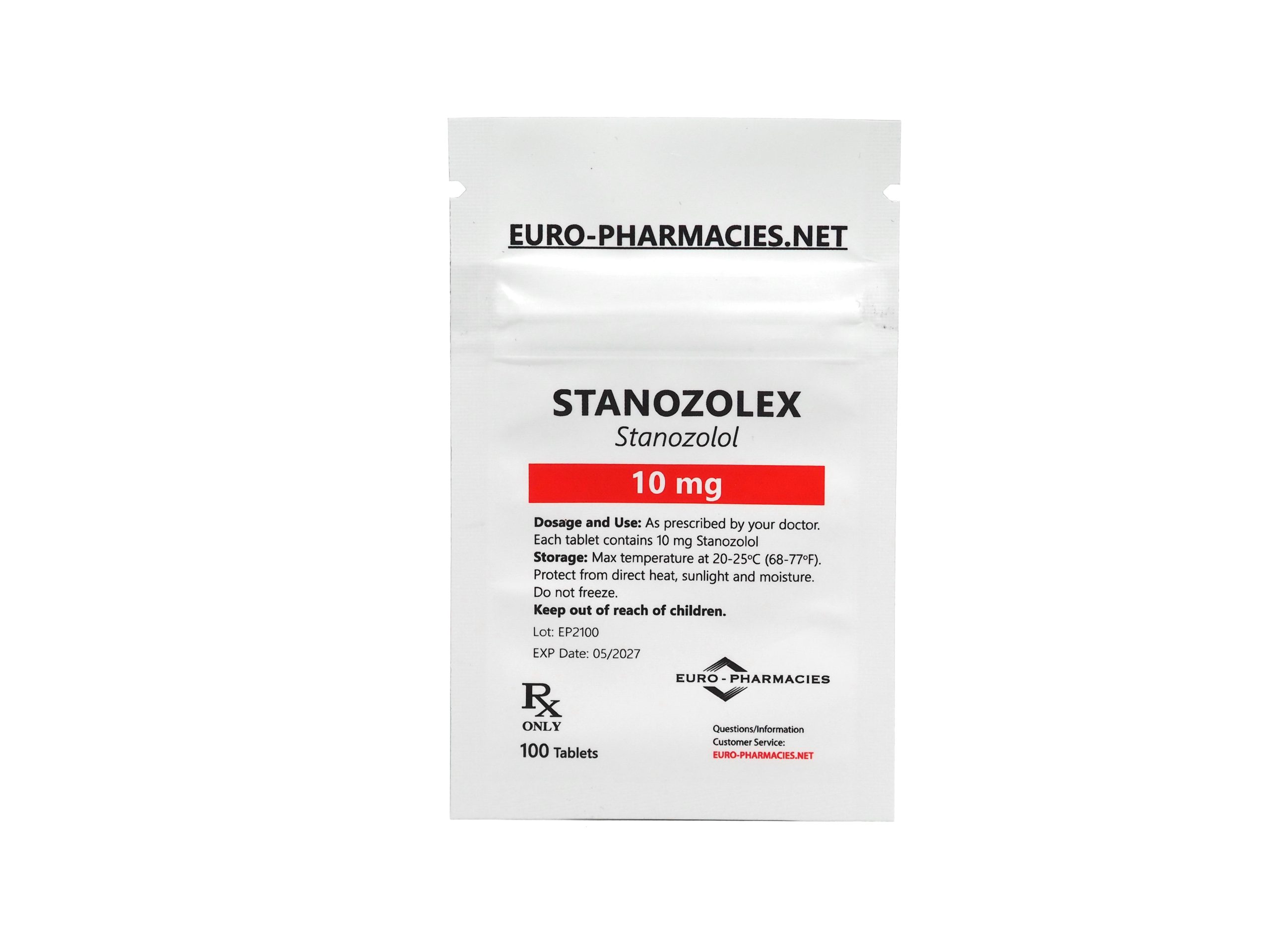 Stanozolex 10 (Winstrol) – 10mg/tab – 100 tab/bag USA Pharmaceutical