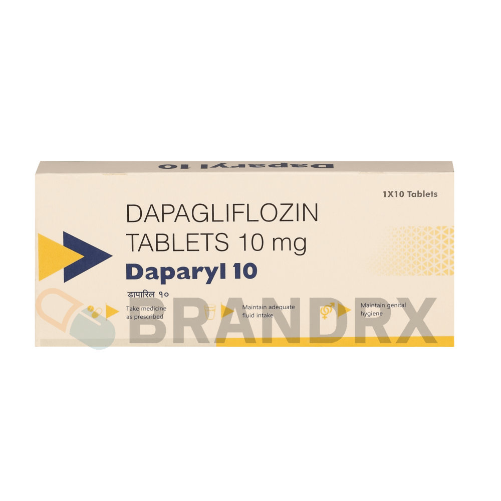 Daparyl 10 mg Intas Pharmaceuticals