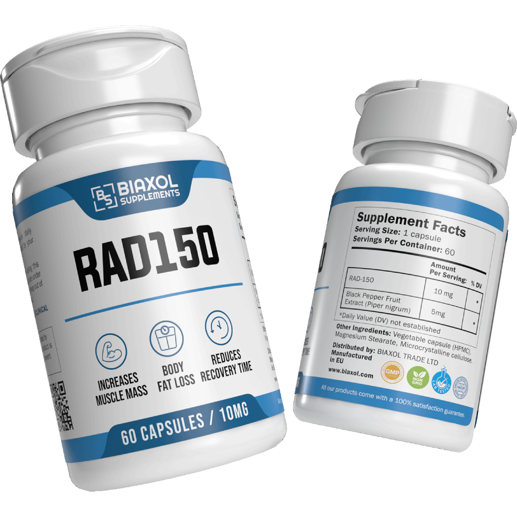 RAD150 SARM IN CAPSULES Biaxol Supplements