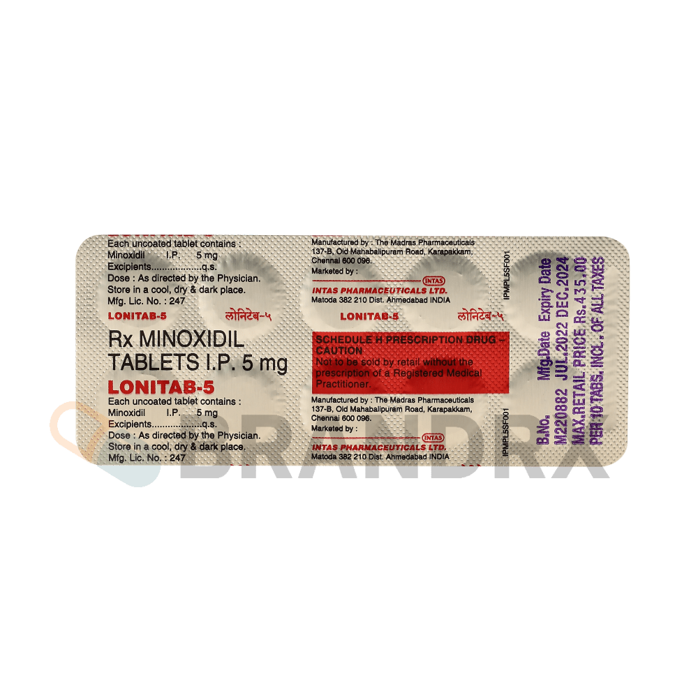 Lonitab 5 mg Intas Pharmaceuticals