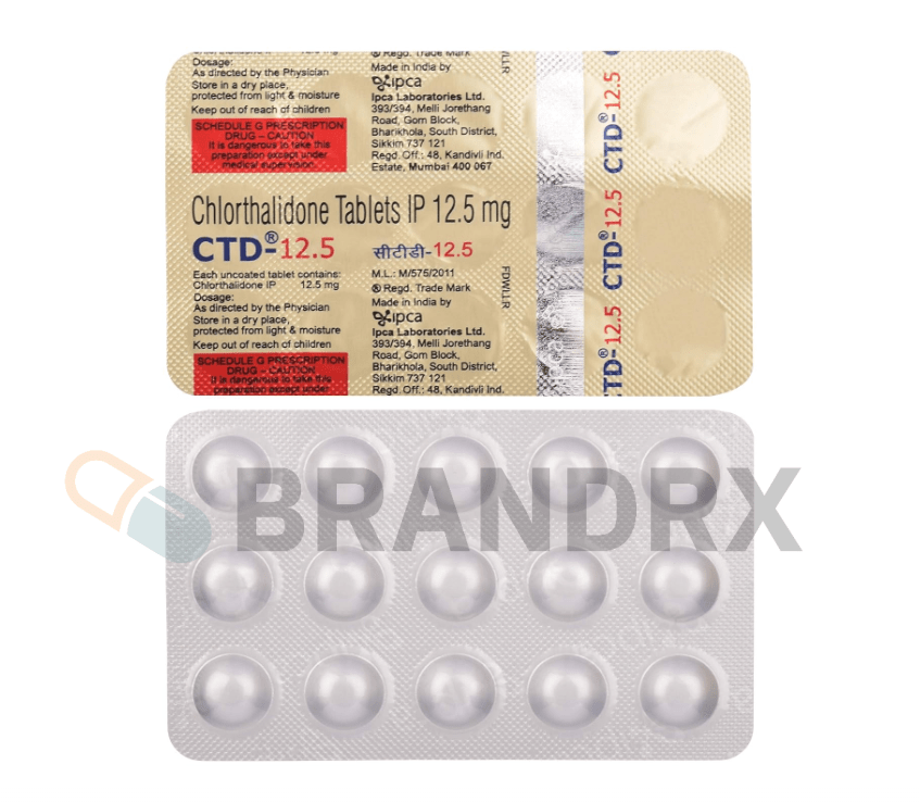 CTD 12.5 mg Ipca Laboratories Ltd