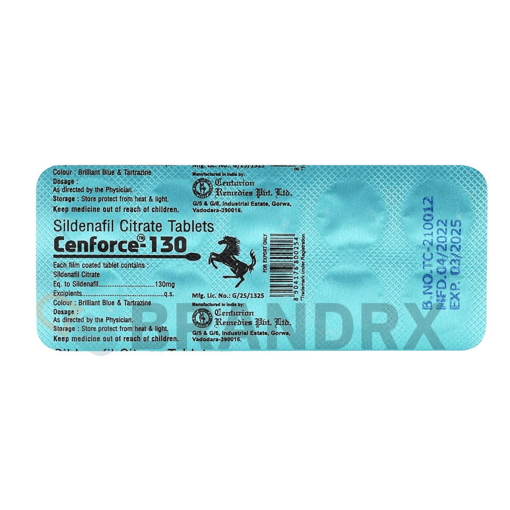 Cenforce 130 mg Centurion Laboratories