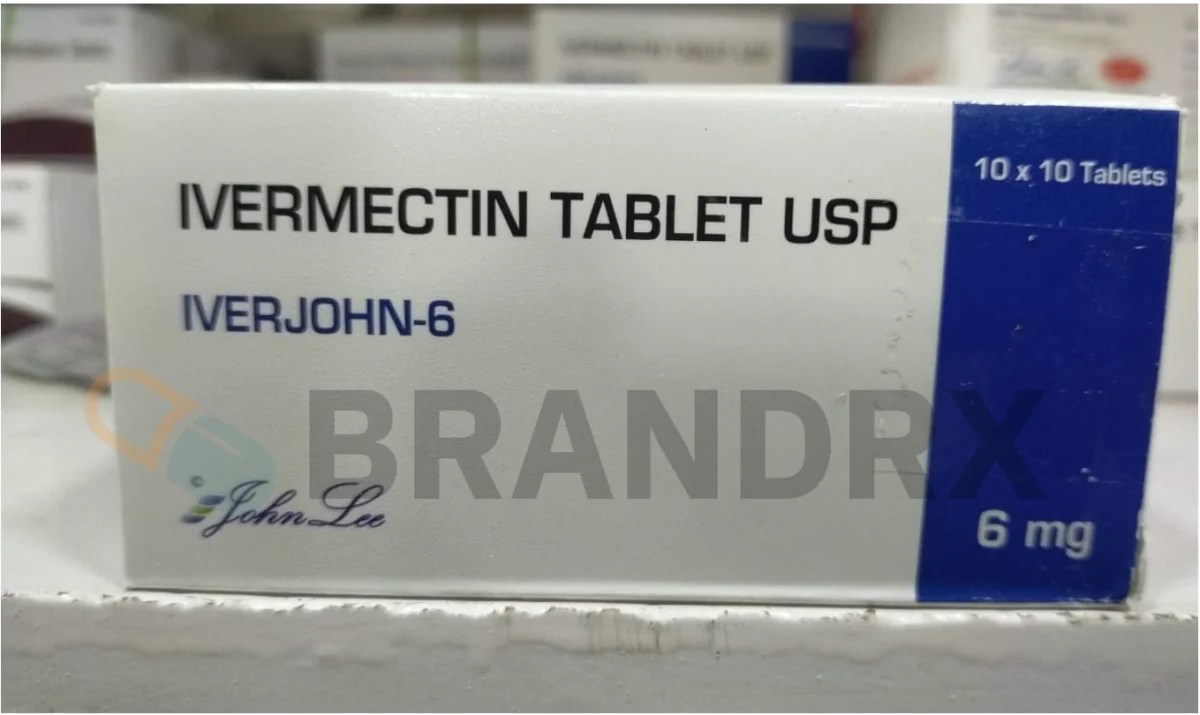 Iverjohn 6 mg Johnlee Pharmaceuticals