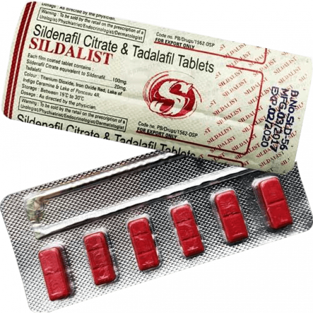Sildalist 100/20mg Dharam Distributors