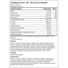 CELLUCOR – C4 Ripped 180 g Cellucor