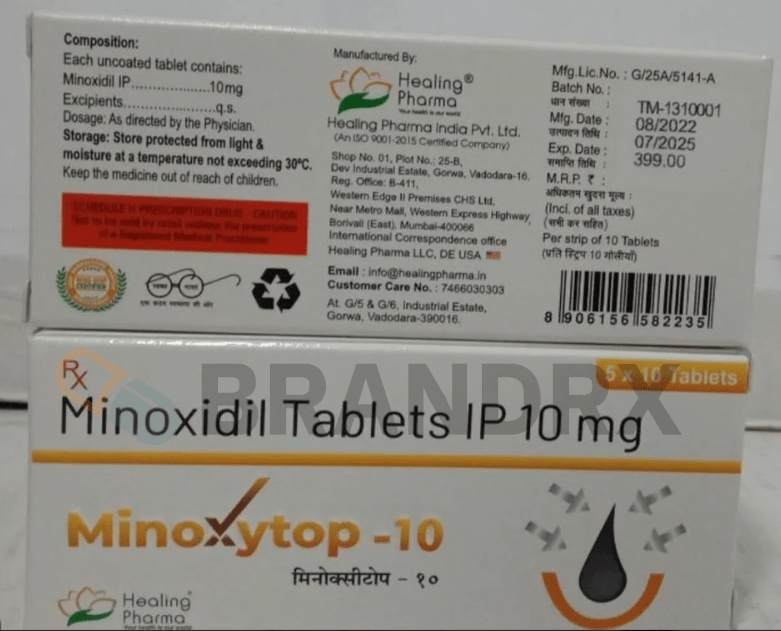 Minoxytop 10 mg Healing Pharma