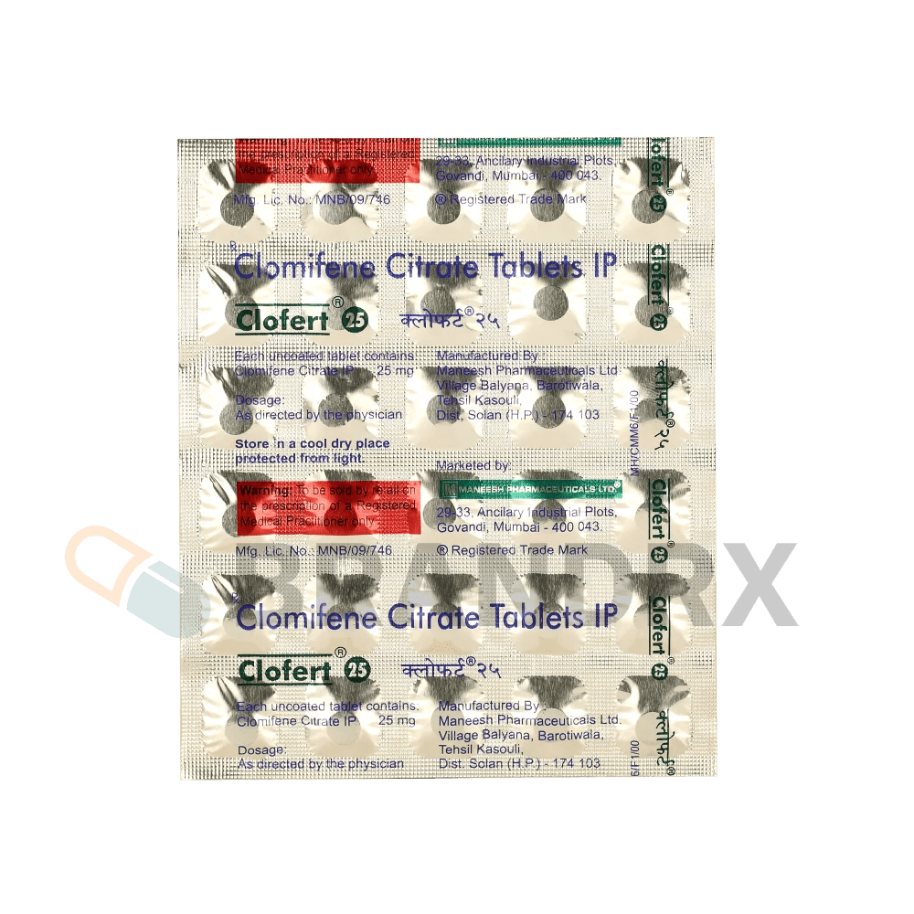 Clofert 25 mg Svizera Healthcare